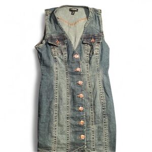 True Religion Denim V-Neck Top